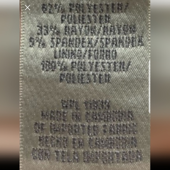 Worthington Petite Blush Pink Skirt with Tiered Ruffle Hem; Size 4P - Picture 5 of 5